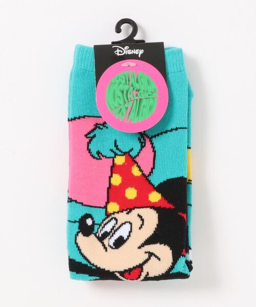 Disney(ディズニー)の「【 Disney NOSTALGICA 】 DSキャラクター ハイソックス 22(ソックス/靴下・レディース・グリーン/ピンク系その他/ブルー/パープル/ピンク/グリーン系その他/ブラック・23-25cm)」の10枚目の写真