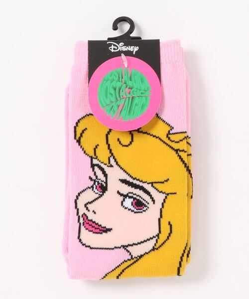 Disney(ディズニー)の「【 Disney NOSTALGICA 】 DSキャラクター ハイソックス 22(ソックス/靴下・レディース・グリーン/ピンク系その他/ブルー/パープル/ピンク/グリーン系その他/ブラック・23-25cm)」の20枚目の写真