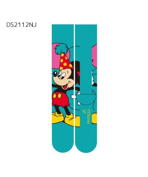 Disney(ディズニー)の「【 Disney NOSTALGICA 】 DSキャラクター ハイソックス 22(ソックス/靴下・レディース・グリーン/ピンク系その他/ブルー/パープル/ピンク/グリーン系その他/ブラック・23-25cm)」の11枚目の写真