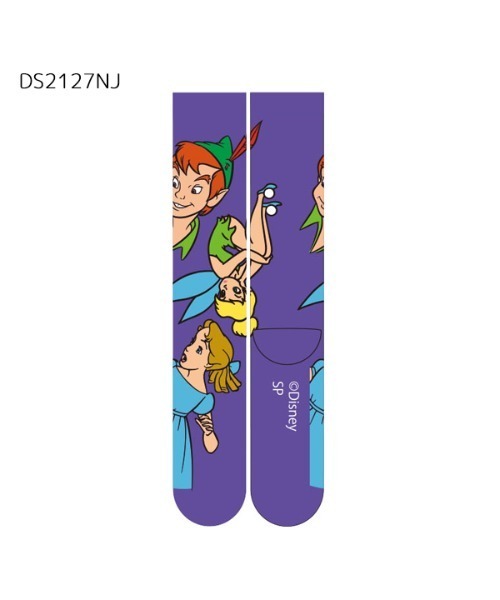 Disney(ディズニー)の「【 Disney NOSTALGICA 】 DSキャラクター ハイソックス 22(ソックス/靴下・レディース・グリーン/ピンク系その他/ブルー/パープル/ピンク/グリーン系その他/ブラック・23-25cm)」の17枚目の写真