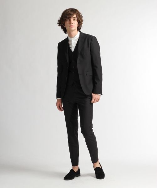 HARE(ハレ)の「セットアップトラウザー(HARE)(スラックス・メンズ・グレー/ブルー/ネイビー/ブラック・LARGE/SMALL/MEDIUM)」の9枚目の写真