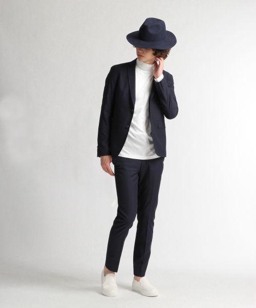 HARE(ハレ)の「セットアップトラウザー(HARE)(スラックス・メンズ・グレー/ブルー/ネイビー/ブラック・LARGE/SMALL/MEDIUM)」の12枚目の写真