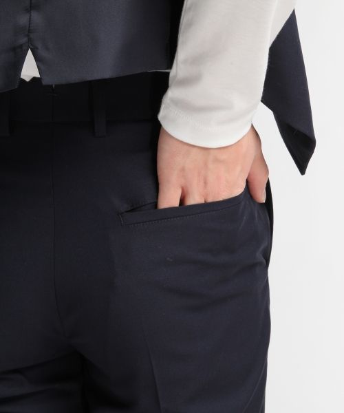 HARE(ハレ)の「セットアップトラウザー(HARE)(スラックス・メンズ・グレー/ブルー/ネイビー/ブラック・LARGE/SMALL/MEDIUM)」の8枚目の写真