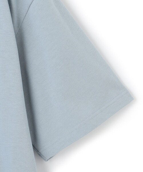 J.PRESS YORK STREET（ジェイプレスヨークストリート）の「【UNISEX】天竺ロゴ Tシャツ（Tシャツ/カットソー・メンズ・ホワイト系/ベージュ系/ネイビー系/サックスブルー系・SMALL/MEDIUM/LARGE）」の10枚目の写真