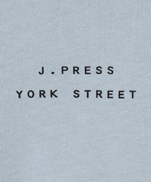 J.PRESS YORK STREET（ジェイプレスヨークストリート）の「【UNISEX】天竺ロゴ Tシャツ（Tシャツ/カットソー・メンズ・ホワイト系/ベージュ系/ネイビー系/サックスブルー系・SMALL/MEDIUM/LARGE）」の12枚目の写真
