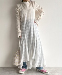 w closet | 裾フリルボリュームキャミワンピース(ワンピース)