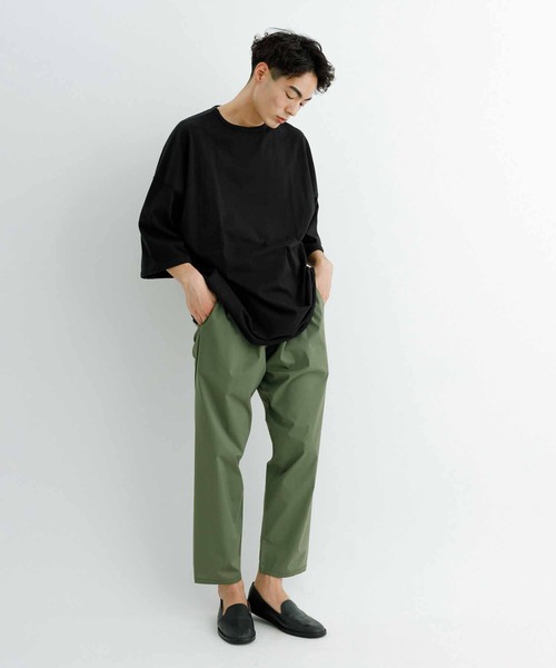 ADAM ET ROPE'（アダムエロペ）の「《WEB限定》【ANYANY】前後表裏一体 オーバーサイズT（Tシャツ/カットソー・メンズ・ブラック/ホワイト/ブルー・M/L/XL）」の9枚目の写真