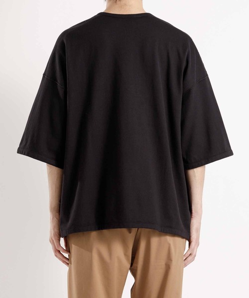 ADAM ET ROPE'（アダムエロペ）の「《WEB限定》【ANYANY】前後表裏一体 オーバーサイズT（Tシャツ/カットソー・メンズ・ブラック/ホワイト/ブルー・M/L/XL）」の14枚目の写真