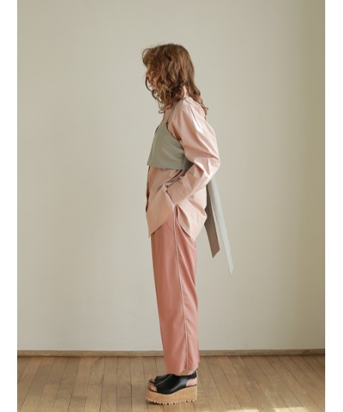 AMAIL(アマイル)の「Piping milk pants(スラックス・レディース・ベージュ/ピンク・S/M)」の19枚目の写真