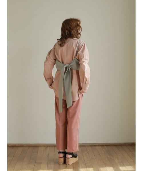 AMAIL(アマイル)の「Piping milk pants(スラックス・レディース・ベージュ/ピンク・S/M)」の21枚目の写真