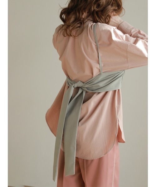 AMAIL(アマイル)の「Piping milk pants(スラックス・レディース・ベージュ/ピンク・S/M)」の22枚目の写真