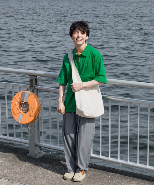 近年モデル MUTA ハーフ ジップ 総柄 Tシャツ 楽天市場】Tシャツ メンズ 半袖 ハーフジップ ZIP ポンチ ライン