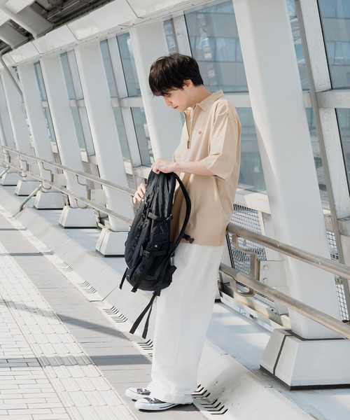 MUHET（ミュエータ）の「ハーフジップTシャツ（Tシャツ/カットソー・レディース・ベージュ/イエロー/グリーン・MEDIUM/X-LARGE）」の15枚目の写真