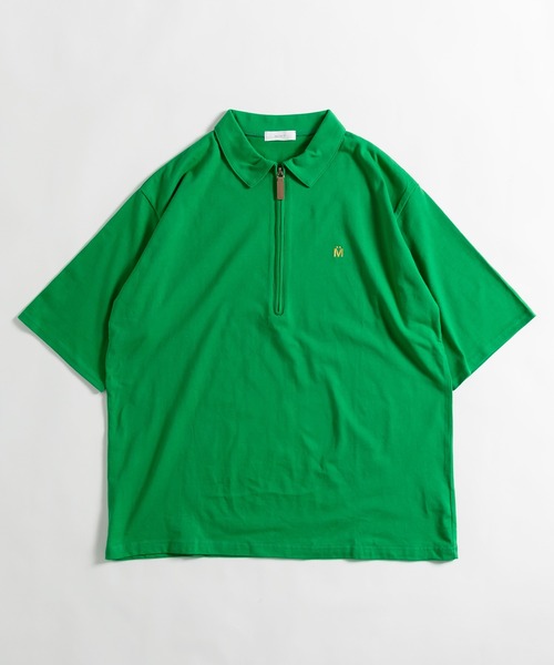 ハーフジップTシャツ（Tシャツ/カットソー）｜MUHET（ミュエータ
