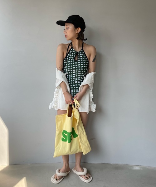 SANSeLF（サンセルフ）の「Se ロゴバッグ【SANSeLF】sana22s004（トートバッグ・レディース・ライトイエロー・FREE）」の15枚目の写真