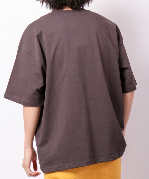 FUNALIVE(ファンアライブ)の「BEAUMERE ヘビーウエイト ビックシルエットTシャツ(Tシャツ/カットソー・メンズ・ホワイト系その他/その他/ホワイト系その他2/ブラック/コーラルピンク/ダークブルー/スミクロ/ピンク/ブルー/ホワイト・M/L/LL)」の17枚目の写真