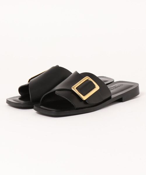 CORSO ROMA,9(コルソローマ)の「【CORSO ROMA 9(コルソローマ)】SANDAL(サンダル・レディース・ブラック/ブラウン・37/38/36)」の10枚目の写真