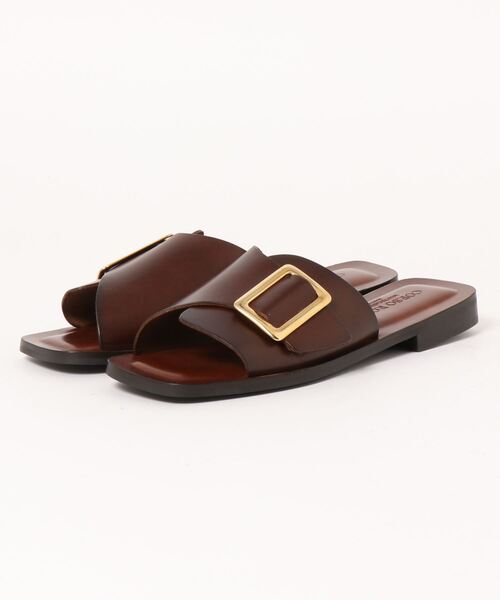 CORSO ROMA,9(コルソローマ)の「【CORSO ROMA 9(コルソローマ)】SANDAL(サンダル・レディース・ブラック/ブラウン・37/38/36)」の11枚目の写真