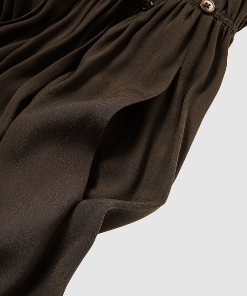 LEMAIRE(ルメール)の「APRON DRESS(ワンピース・レディース・ブラウン系その他・34/36)」の3枚目の写真