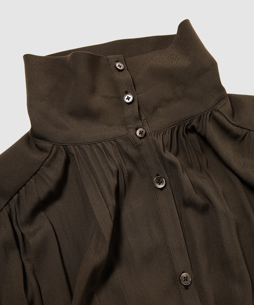 LEMAIRE(ルメール)の「APRON DRESS(ワンピース・レディース・ブラウン系その他・34/36)」の5枚目の写真