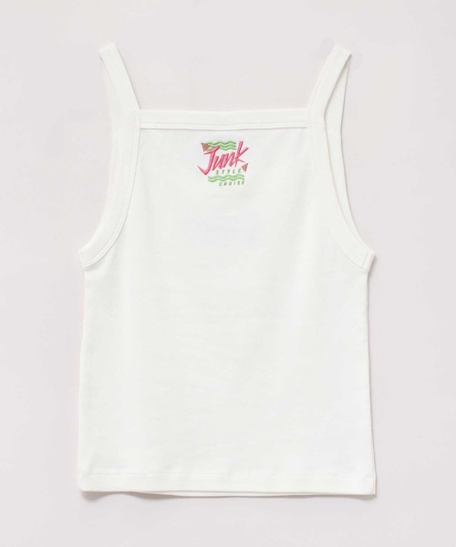 RNA(アールエヌエー)の「M1849 2WAYクレリックキャミ(キャミソール・レディース・ホワイト/ブラック/グリーン・MEDIUM)」の4枚目の写真