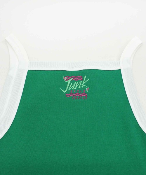 RNA(アールエヌエー)の「M1849 2WAYクレリックキャミ(キャミソール・レディース・ホワイト/ブラック/グリーン・MEDIUM)」の21枚目の写真