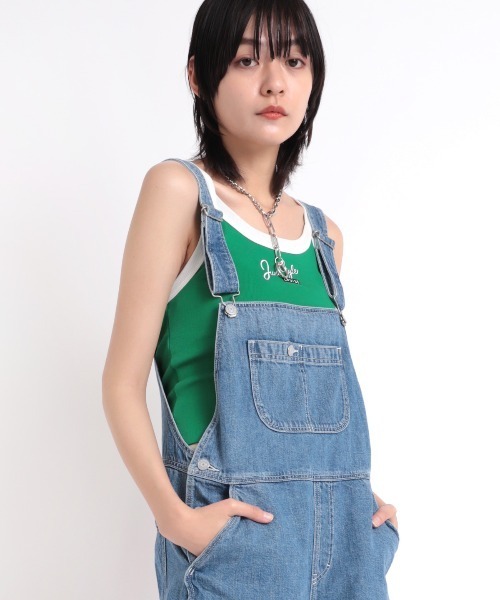 RNA(アールエヌエー)の「M1849 2WAYクレリックキャミ(キャミソール・レディース・ホワイト/ブラック/グリーン・MEDIUM)」の13枚目の写真