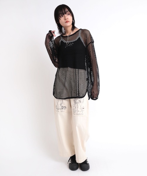 RNA(アールエヌエー)の「M1849 2WAYクレリックキャミ(キャミソール・レディース・ホワイト/ブラック/グリーン・MEDIUM)」の8枚目の写真