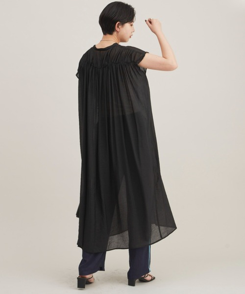 Aunt Marie's（アントマリーズ）の「リネンライクラインパンツ（その他パンツ・レディース・ブラック/ネイビー・FREE）」の18枚目の写真