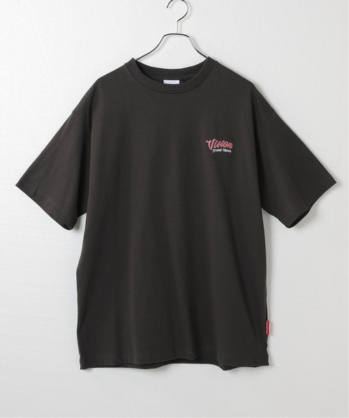 VISION STREET WEAR(ヴィジョンストリートウェア)の「【VISION / ビジョン】別注 POOLSIDE House S/S TEE(Tシャツ/カットソー・メンズ・ブラック/ホワイト/イエロー・MEDIUM/LARGE)」の3枚目の写真