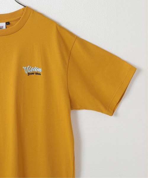 VISION STREET WEAR(ヴィジョンストリートウェア)の「【VISION / ビジョン】別注 POOLSIDE House S/S TEE(Tシャツ/カットソー・メンズ・ブラック/ホワイト/イエロー・MEDIUM/LARGE)」の22枚目の写真