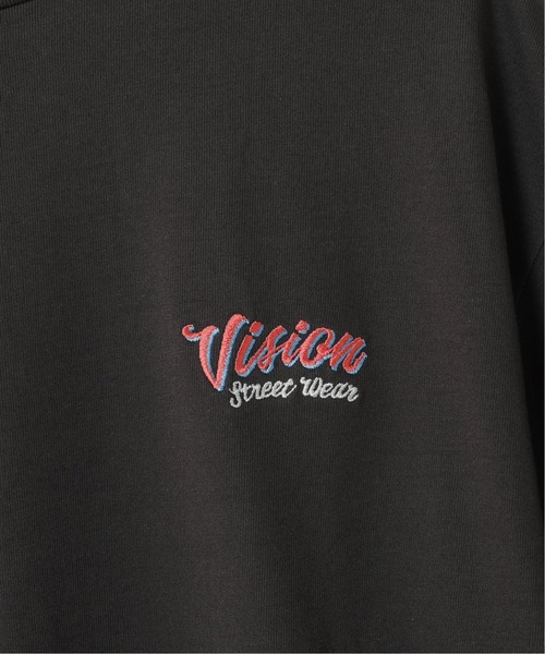 VISION STREET WEAR(ヴィジョンストリートウェア)の「【VISION / ビジョン】別注 POOLSIDE House S/S TEE(Tシャツ/カットソー・メンズ・ブラック/ホワイト/イエロー・MEDIUM/LARGE)」の18枚目の写真