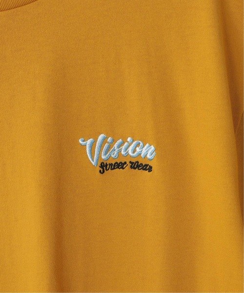 VISION STREET WEAR(ヴィジョンストリートウェア)の「【VISION / ビジョン】別注 POOLSIDE House S/S TEE(Tシャツ/カットソー・メンズ・ブラック/ホワイト/イエロー・MEDIUM/LARGE)」の16枚目の写真