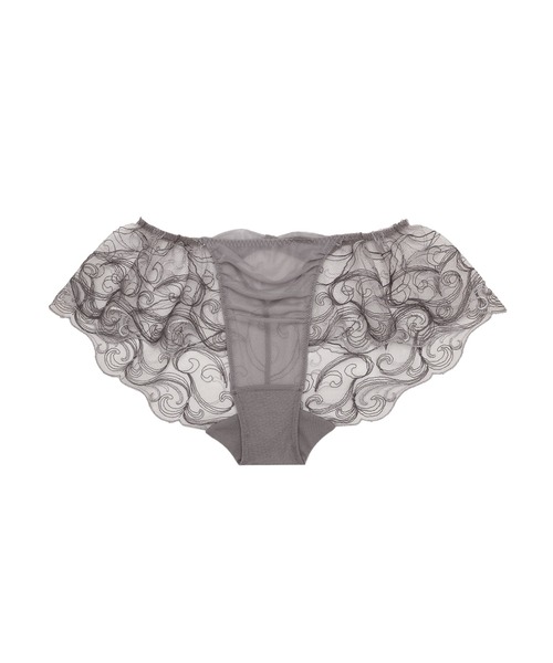 Chut！ INTIMATES（シュットインティメイツ）の「シアーライトブラ フレアショーツ (C261)（ショーツ・レディース・ダークグレー/ミント/パープル/ダークブラウン/オレンジ系その他/イエロー・M/L）」の2枚目の写真