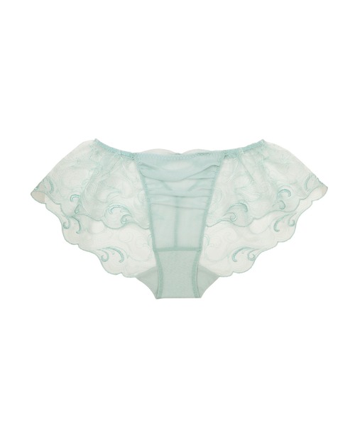 Chut！ INTIMATES（シュットインティメイツ）の「シアーライトブラ フレアショーツ (C261)（ショーツ・レディース・ダークグレー/ミント/パープル/ダークブラウン/オレンジ系その他/イエロー・M/L）」の4枚目の写真