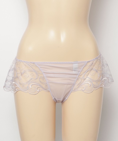 Chut！ INTIMATES（シュットインティメイツ）の「シアーライトブラ フレアショーツ (C261)（ショーツ・レディース・ダークグレー/ミント/パープル/ダークブラウン/オレンジ系その他/イエロー・M/L）」の22枚目の写真