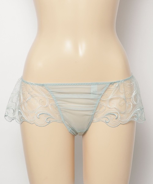Chut！ INTIMATES（シュットインティメイツ）の「シアーライトブラ フレアショーツ (C261)（ショーツ・レディース・ダークグレー/ミント/パープル/ダークブラウン/オレンジ系その他/イエロー・M/L）」の21枚目の写真