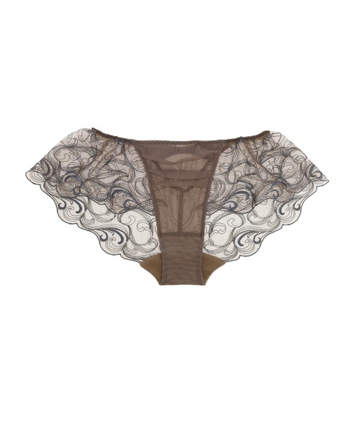 Chut！ INTIMATES（シュットインティメイツ）の「シアーライトブラ フレアショーツ (C261)（ショーツ・レディース・ダークグレー/ミント/パープル/ダークブラウン/オレンジ系その他/イエロー・M/L）」の17枚目の写真