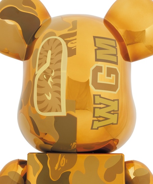 その他 BE@RBRICK BAPE(R) CAMO SHARK 1000% GOLD BE@RBRICK BAPE®︎ CAMO SHARK GOLD & SILVER – uk.bape.com