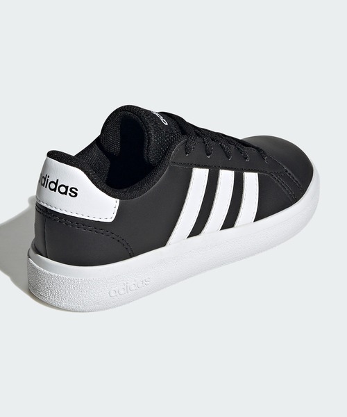 adidas（アディダス）の「グランドコート ライフスタイル テニス レースアップ / GrandCourt Lifestyle Tennis Lace-Up / アディダス adidas（スニーカー・キッズ・ホワイト×シルバー/ホワイト×ブルー/ホワイト×ブラック/ブラック×ホワイト/ホワイト/ピンク/ホワイト×グリーン/ホワイト系その他3/ホワイト×ピンク・20.0cm/21.0cm/22.0cm/23.5cm/24.5cm/18cm/23.0cm/24.0cm/25.0cm/17.0cm/22.5cm/19.0cm/21.5cm）」の21枚目の写真