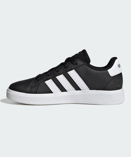 adidas（アディダス）の「グランドコート ライフスタイル テニス レースアップ / GrandCourt Lifestyle Tennis Lace-Up / アディダス adidas（スニーカー・キッズ・ホワイト×シルバー/ホワイト×ブルー/ホワイト×ブラック/ブラック×ホワイト/ホワイト/ピンク/ホワイト×グリーン/ホワイト系その他3/ホワイト×ピンク・20.0cm/21.0cm/22.0cm/23.5cm/24.5cm/18cm/23.0cm/24.0cm/25.0cm/17.0cm/22.5cm/19.0cm/21.5cm）」の19枚目の写真