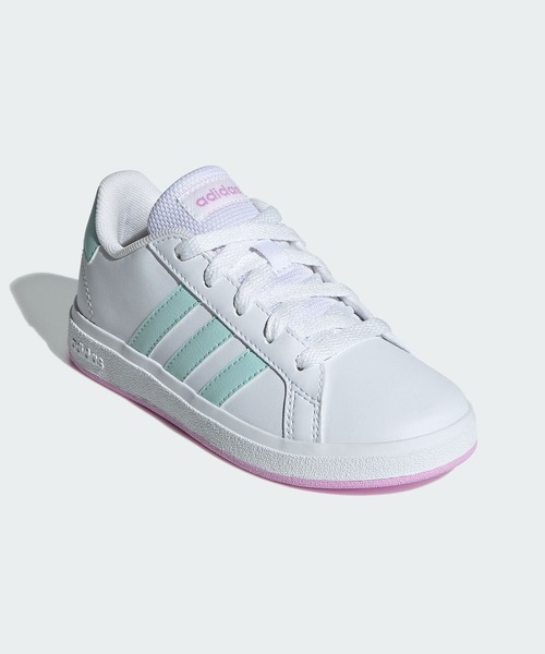 ADIDAS レースアップスニーカー 【関税込】 グランドコート ライフスタイル テニス レースアップ
