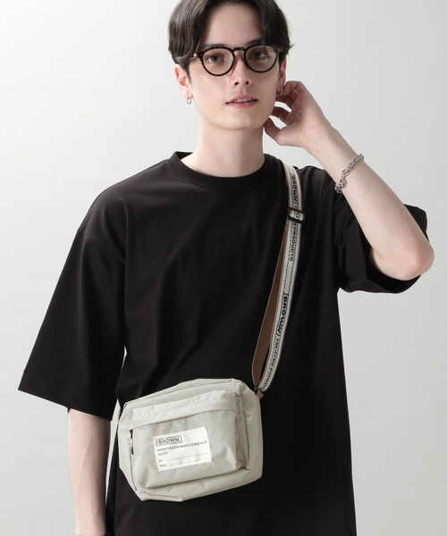 THEATRE PRODUCTS（シアタープロダクツ）の「【THEATRE PRODUCTS】別注ナイロン/ミニショルダーバッグ（ショルダーバッグ・メンズ・ブラック/グレー/パープル・FREE）」の19枚目の写真