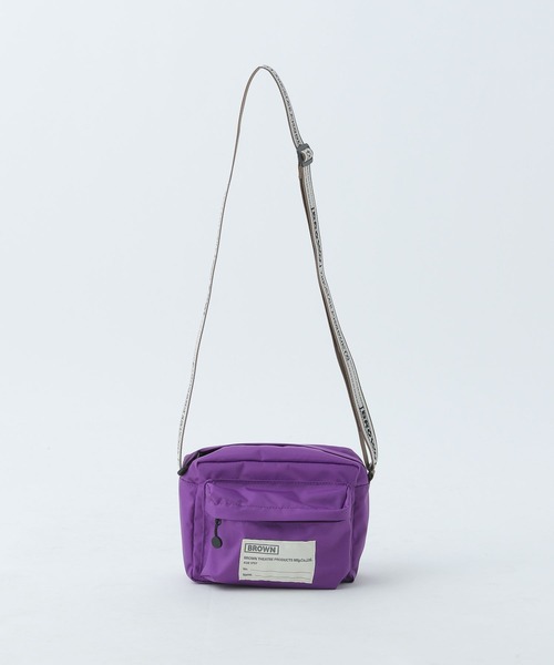 THEATRE PRODUCTS（シアタープロダクツ）の「【THEATRE PRODUCTS】別注ナイロン/ミニショルダーバッグ（ショルダーバッグ・メンズ・ブラック/グレー/パープル・FREE）」の17枚目の写真