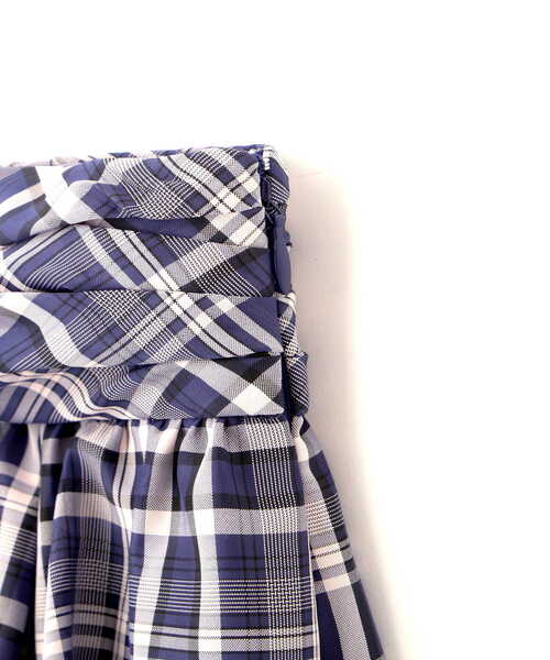 PROPORTION BODY DRESSING(プロポーションボディドレッシング)の「<E>シアーチェックタックスカート / 1212227501(スカート・レディース・ネイビー/グリーン/ライトグリーン・SMALL/MEDIUM)」の12枚目の写真