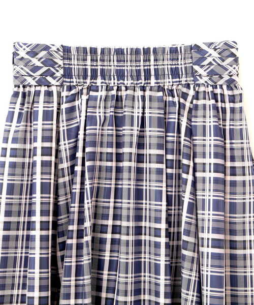 PROPORTION BODY DRESSING(プロポーションボディドレッシング)の「<E>シアーチェックタックスカート / 1212227501(スカート・レディース・ネイビー/グリーン/ライトグリーン・SMALL/MEDIUM)」の13枚目の写真