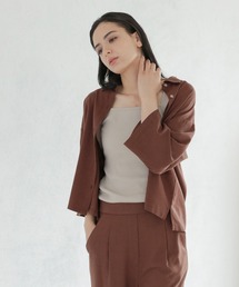 LAKOLE | リネンスラブボクシーシャツ[セットアップ対応] / 296946(シャツ/ブラウス)