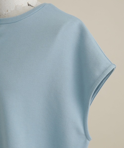 NANO universe(ナノユニバース)の「LB.04/カットカーディガン&ワンピースセット(ワンピース・レディース・ブルー/キャメル/チャコール・FREE)」の10枚目の写真