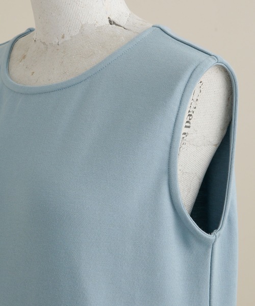 NANO universe(ナノユニバース)の「LB.04/カットカーディガン&ワンピースセット(ワンピース・レディース・ブルー/キャメル/チャコール・FREE)」の18枚目の写真