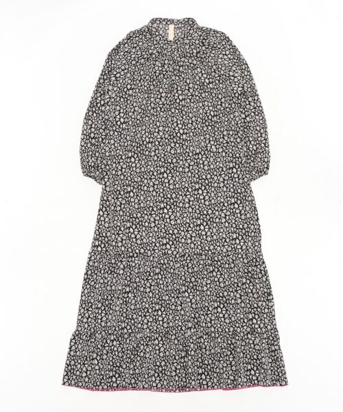 Q(キュー)の「モノトーンフラワーワンピース(ワンピース・レディース・ホワイト系その他/ブラック系その他・MEDIUM)」の11枚目の写真